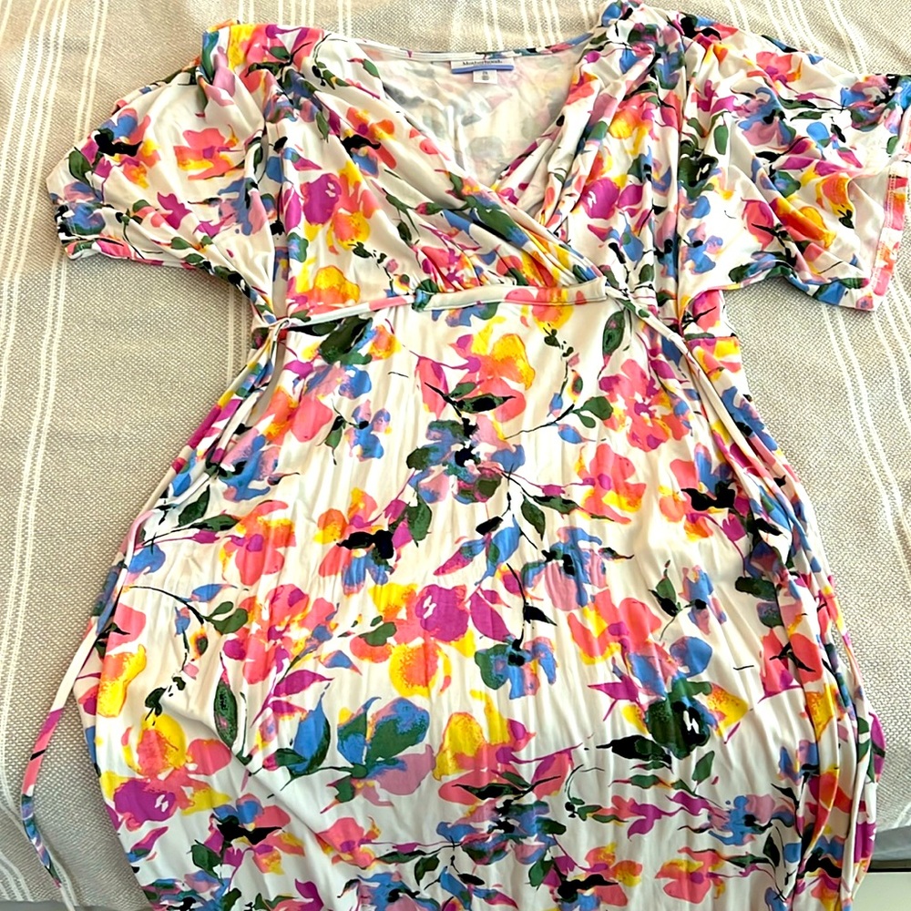 Maternity / nursing maxi dress, worn once